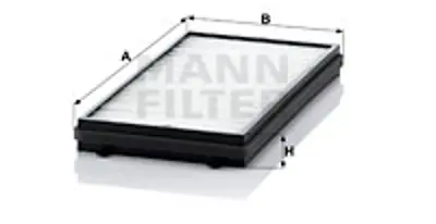 MANN FILTER CU 3124-2 Polen Fıltresı Bmw E65 E66 E67 64316904638