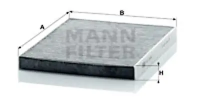 MANN FILTER CUK 2436 Polen Fıltresı H1BH19G244AA