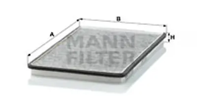 MANN FILTER CUK 3032 Kabin Filtresi Renault Megane I 1.9 Dti 98hp 03/97-08/03 7711228913