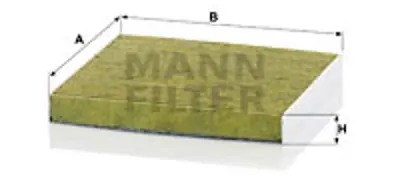 MANN FILTER FP 2043 Polen Fıltresı Mazda GJ6B61P11