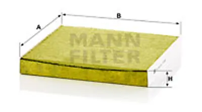 MANN FILTER FP 2358 Kabin Filtresi 80292TV1E01