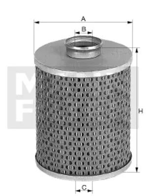 MANN FILTER H 1032 Fıltre 561208 8814510