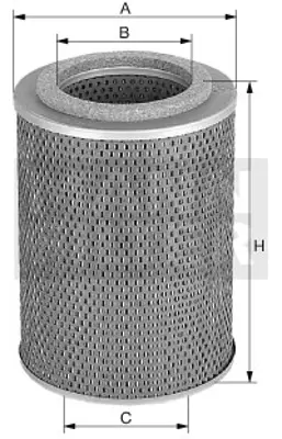 MANN FILTER H 12 105 x Fıltre 1901934 2675189