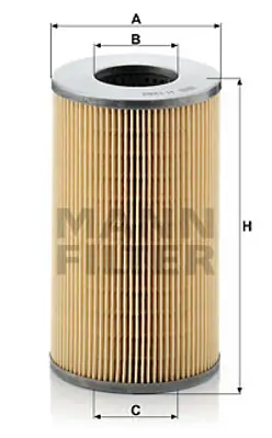 MANN FILTER H 1282 x Yag Fıltresı Mercedes Truck 7701006020 A3521800209