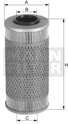 MANN FILTER H 43/2 Fıltre 