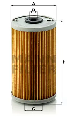 MANN FILTER H 614 x Yag Fıltresı Ford 5017049 A1021840825