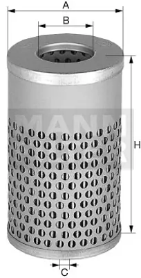 MANN FILTER H 617 n Fıltre 