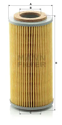 MANN FILTER H 804 t Fıltre 1520932250 3571013 5019419 88512151000