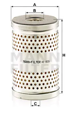 MANN FILTER HD 8006 x Fıltre 