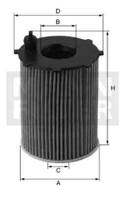 MANN FILTER HU 7016 x Fıltre 