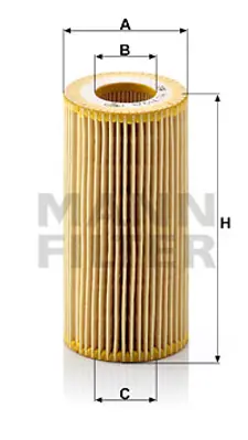 MANN FILTER HU 719/8 y Yag Fıltresı Volvo C30 C70 S40 Iı S60 Iı Xc70 Iı Xc60 Iı 10> Dızel 30788821