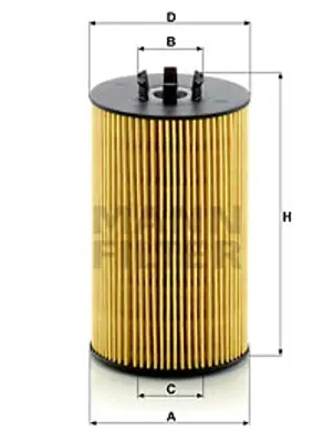 MANN FILTER HU 8012 z Yag Fıltresı A0001803009