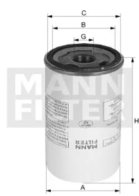 MANN FILTER LB 13 145/8 Fıltre 