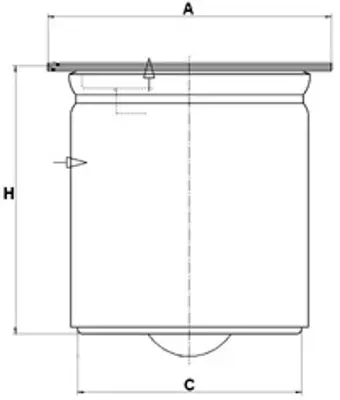 MANN FILTER LE 57 001 Fıltre 