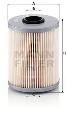 MANN FILTER P 733/1 x Mazot (Yakıt) Fıltresı Megane Iı Laguna Iı Kangoo 1,9dcı Master Iı Movano 2,5 / 2,8 Carısma Prımera 1541567JA0000 16403AW301 190652 190653 30652292 4502627 7701479050 7701479176 MR911916