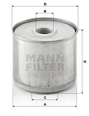 MANN FILTER P 917/1 x Yakıt Fıltresı Dızel Indıca 1,4d 98>08 Patrol Defender Vıtara Indıgo Telcolıne Cav Tıpı / Boxer Jump 7701016560 7701016656