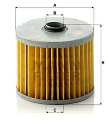 MANN FILTER P 923/1 x Yakıt Fıltresı Chrysler 138364 271479 7701200250 78492 932014