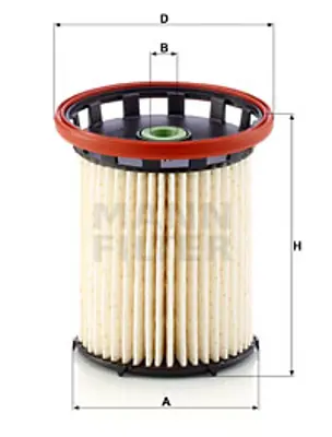 MANN FILTER PU 8021 Yakıt Fıltresı (Mazot) A3 Leon Octavıa Golf Vı / Vıı Jetta Iv 1,6tdı / 2,0tdı 12> (Kısa Tıp) 