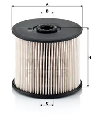 MANN FILTER PU 830 x Yakıt Fıltresı 1541286CT1000 1906A6 9401906768 9641087880