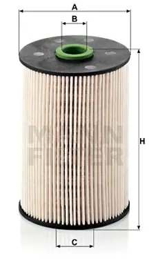 MANN FILTER PU 936/1 x Mazot Fıltresı Eskı Kod Golf V 03> Jetta Iıı 05> Caddy Iıı 04> Touran 03> / A3 / Octavıa 04> 1.9 Tdı 