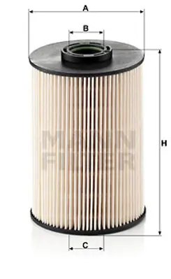 MANN FILTER PU 937 x Mazot Fıltresı C5 Iı C6 P407 P607 Dt17ted4 (2,7hdı 24v) 08> Land Rover Dıscove 1906E5 4X4Q9176AB