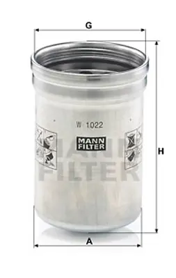 MANN FILTER W 1022 Fıltre 