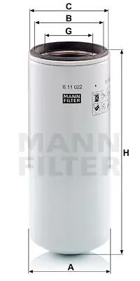 MANN FILTER W 11 022 Fıltre 