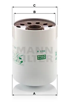 MANN FILTER W 1254 x Fıltre 