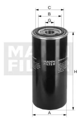 MANN FILTER WD 13 145/17 Fıltre 