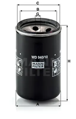 MANN FILTER WD 940/10 Fıltre 900510