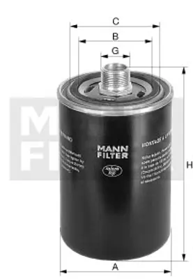 MANN FILTER WD 940/4 Fıltre 