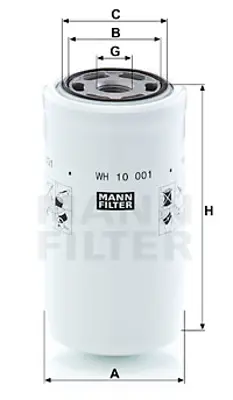 MANN FILTER WH 10 001 Fıltre 