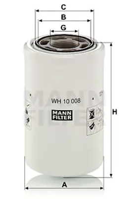 MANN FILTER WH 10 008 Fıltre 