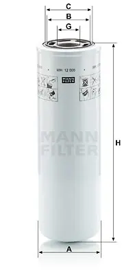 MANN FILTER WH 12 005 Fıltre 