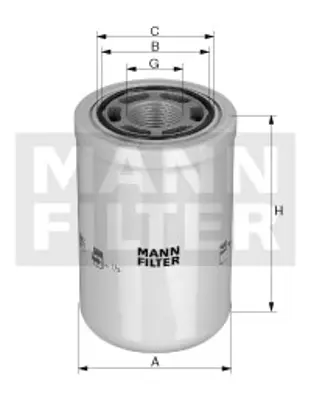 MANN FILTER WH 1257 Fıltre 965899