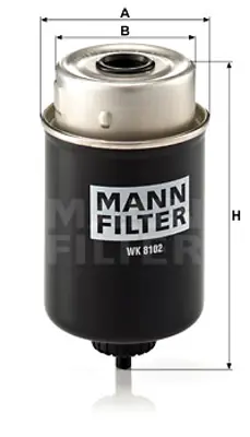 MANN FILTER WK 8102 Fıltre 