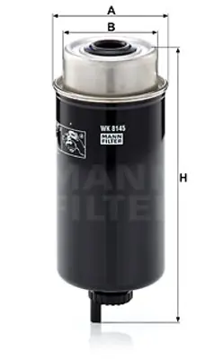 MANN FILTER WK 8145 Fıltre 