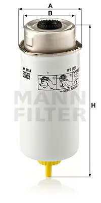 MANN FILTER WK 8154 Yakıt Fıltresı 4669224