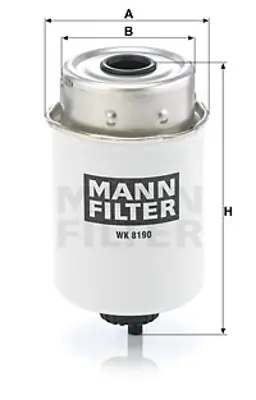 MANN FILTER WK 8190 Fıltre 