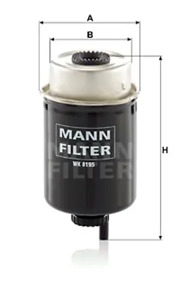 MANN FILTER WK 8195 Fıltre 