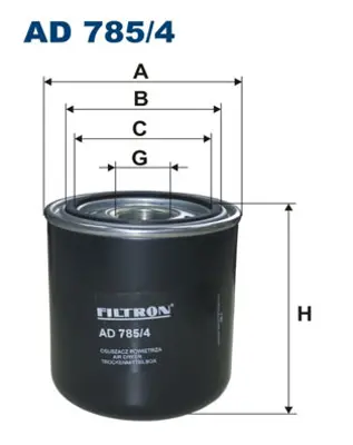 FILTRON AD 785/4 Hava Filtresi 1872122 1932719 3090288 5801382289 7485142410 A8840483382