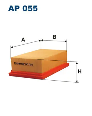 FILTRON AP 055 Hava Fıltresı Opel 90108601 A840X9601RA