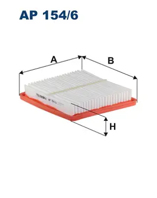 FILTRON AP 154/6 Hava Fıltresı 165463VD0A