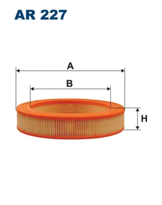 FILTRON AR 227 Hava Fıltresı Mıtsubıshı 17220PA6661 2811321000 A830X9601DLA MD603330