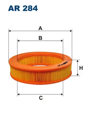 FILTRON AR 284 Hava Fıltresı Renault R5 1444K6 7701035018