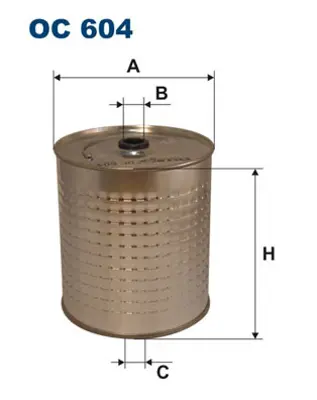 FILTRON OC 604 Yağ Filtre Droegmoeller-Faun-Hanomag-Henschel F 20-F 45-F 46-F 86-Liebherr Lt-Mercedes 4t-5t-6t 1457 1168465 5004777 74507257 8503375 A3141800009