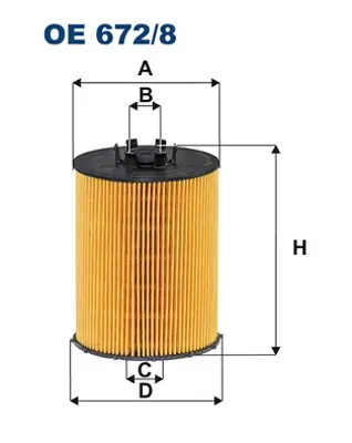 FILTRON OE 672/8 Yag Fıltresı 11427542021