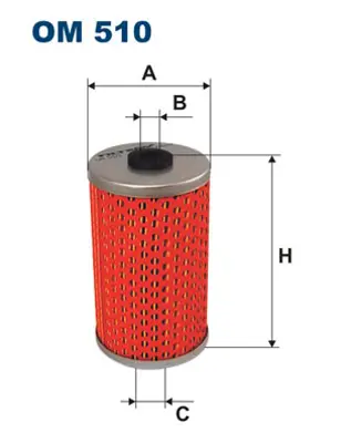 FILTRON OM 510 Yag Fıltresı Mercedes 5017049 A1021840825