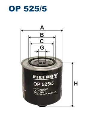 FILTRON OP 525/5 Yag Fıltresı 