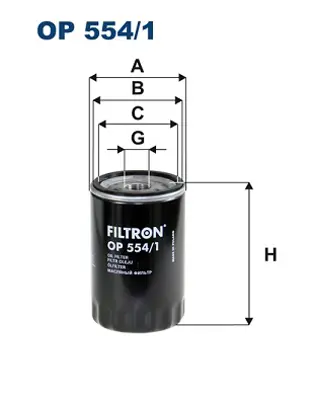 FILTRON OP 554/1 Yag Fıltresı 110952 75492740 7571543 7701415046 A760X6714SA